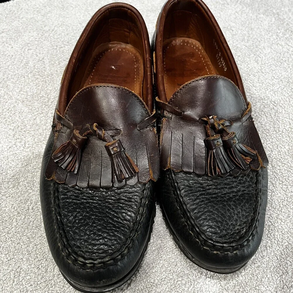 Allen Edmonds Mens Nashua Leather Tassel Loafer.‎ 9.5 USA Discontinued Classic
